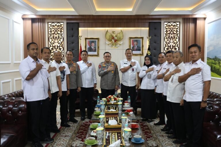Kapolda Lampung Terima Audiensi Ditjen Pemasyarakatan Kanwil Lampung