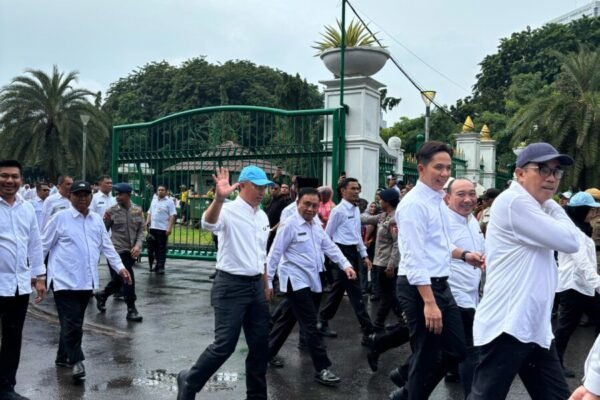 Bupati dan Wakil Bupati Lampung Barat Terpilih Lakukan Gladi Bersih Menuju Pelantikan di Istana Kepresidenan