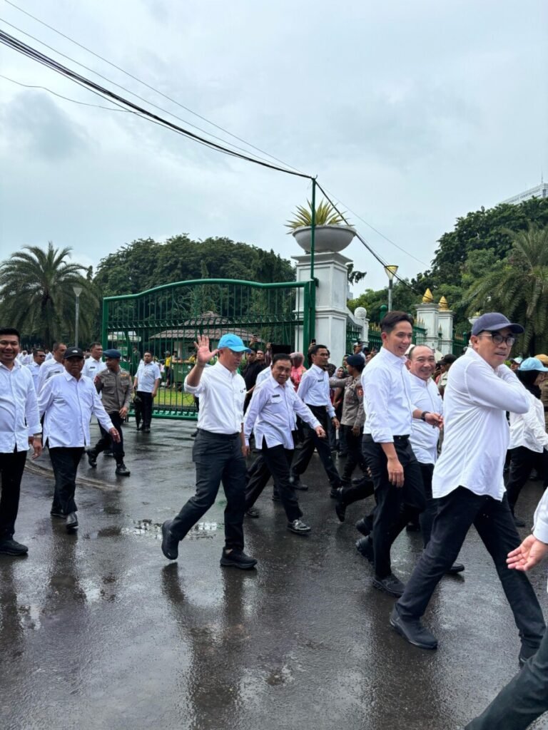 Bupati dan Wakil Bupati Lampung Barat Terpilih Lakukan Gladi Bersih Menuju Pelantikan di Istana Kepresidenan