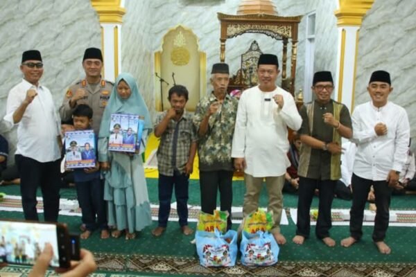 Ketua DPRD Lampung Utara, Safari Ramadan Di Masjid Nur Al-Fath