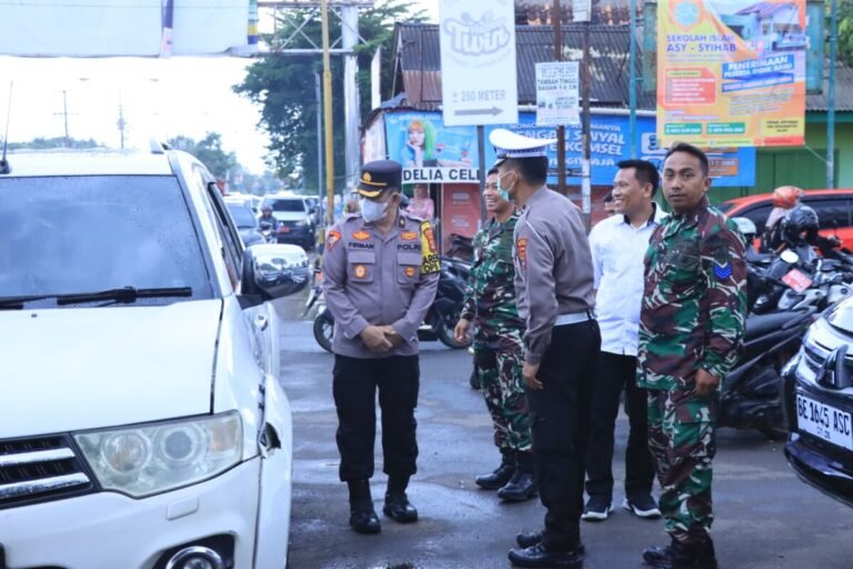 Polres Lampung Utara Amankan Penyambutan dan Ramah Tamah Bupati dan Wakil Bupati Lampung Utara Masa Jabatan 2025-2029