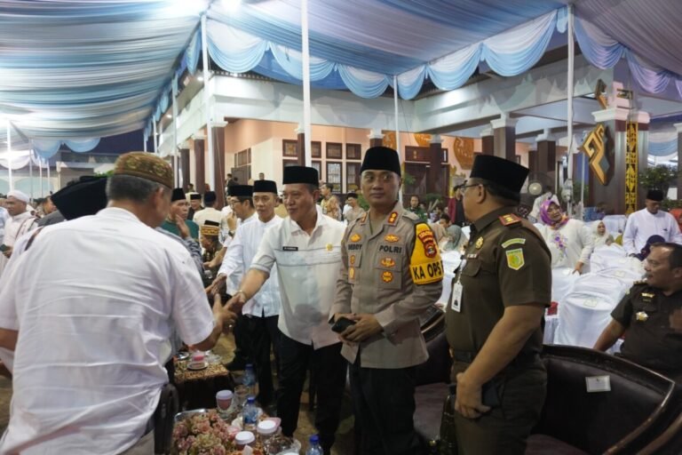 Kapolres AKBP Deddy Kurniawan Hadiri Safari Ramadhan Gubernur Lampung di Lampung Utara