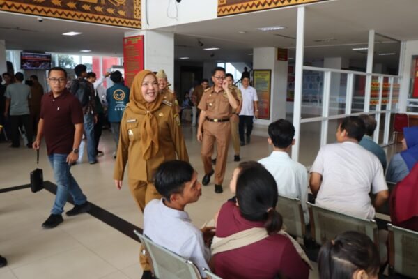 Walikota Bandarlampung Sidak Kehadiran ASN Usai Libur Lebaran