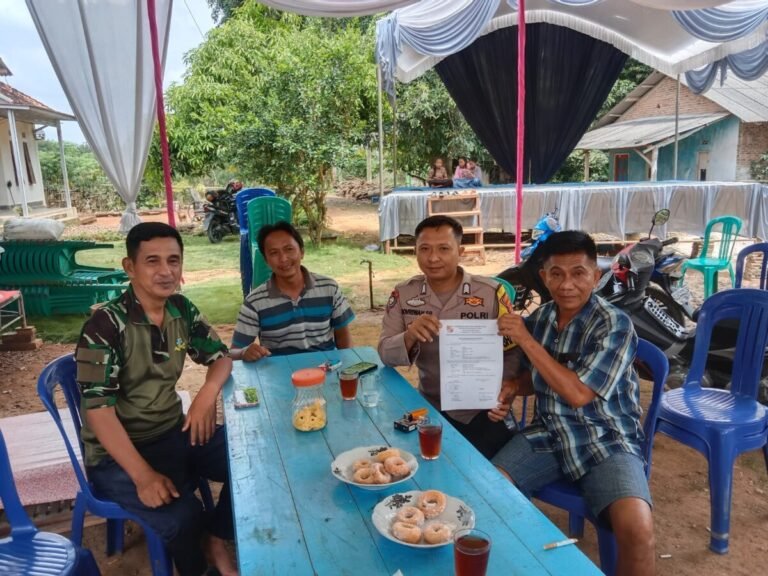 Jajaran Polres Lampung Utara Himbau Warga Yang Hendak Pesta Tidak Menggelar Hiburan Hingga Malam Hari