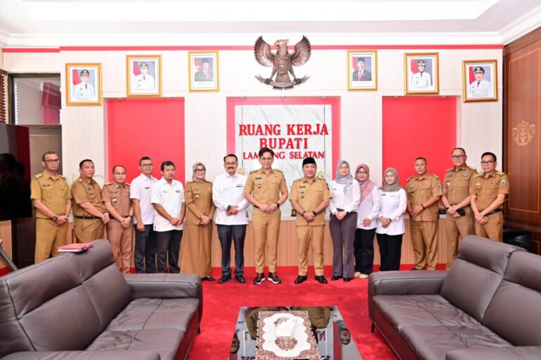 Bahas PKS Optimalisasi Pemungutan Pajak Pusat dan Pajak Daerah, DJPK Bengkulu dan Lampung Sambangi Pemkab Lampung Selatan