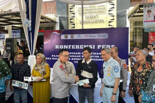 Kapolda Lampung Dukung Program Pemutihan Pajak, Ajak Masyarakat Manfaatkan Kesempatan Emas ini