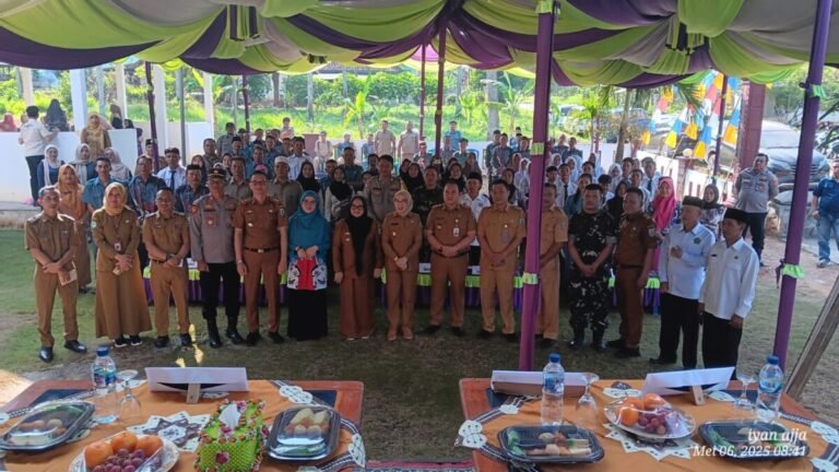 Polsek Buay Bahuga  Hadiri Kegiatan Desa Ramah Perempuan dan Peduli Anak di Saptorenggo