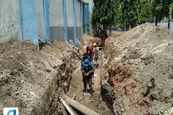 Cegah Banjir, Pelindo Panjang Benahi Drainase dan Bangun Bak Kontrol