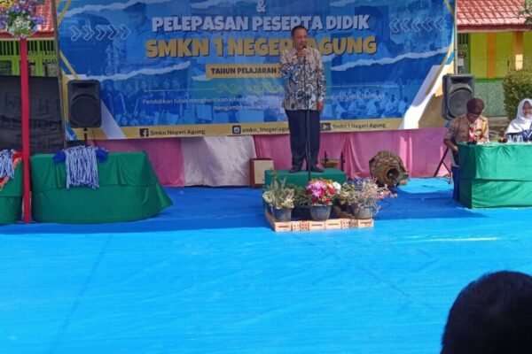 Lepas Peserta didik, SMKN I Negeri Agung Gelar Karya