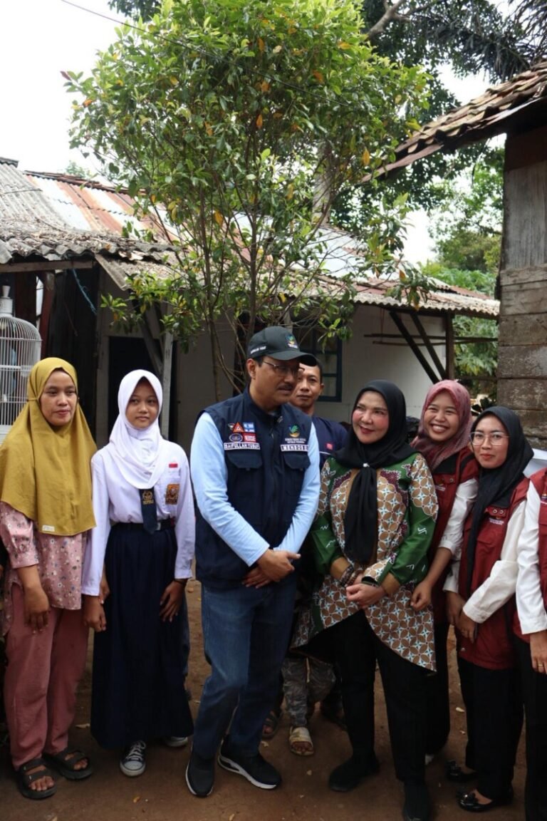 Kunjungan kerja Mentri sosial kebandar lampung