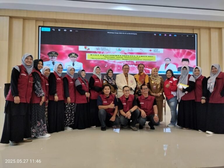 PMI Relawan Donor Darah Lampung Utara Gelar Donor Darah dan Seminar Thalasemia sukses kumpulkan 288 kantong