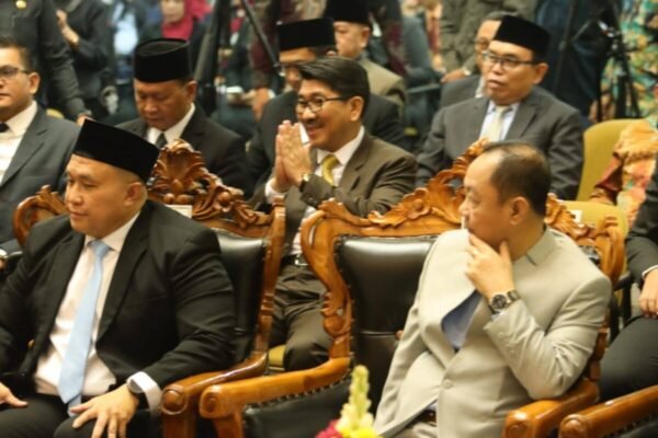 Bupati Lampung Utara Hadiri Pelantikan Dr. Marindo Kurniawan sebagai Sekretaris Daerah Provinsi Lampung πππππ