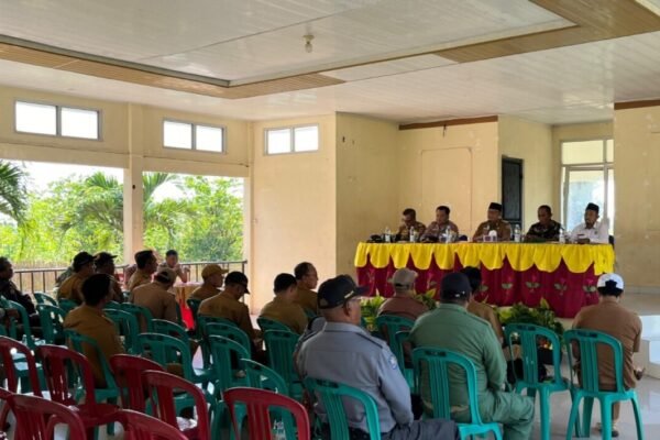 Ciptakan Kamtibmas Kondusif, Kapolsek Jalin Sinergi Dengan Kesepakatan Bersama Uspika di Negara Batin