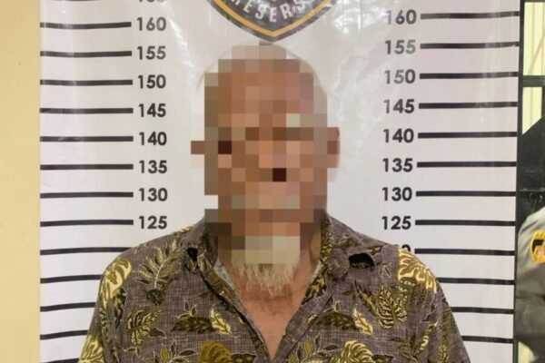 Sat Reskrim Polres Lampung Utara Amakan Pelaku Cabul