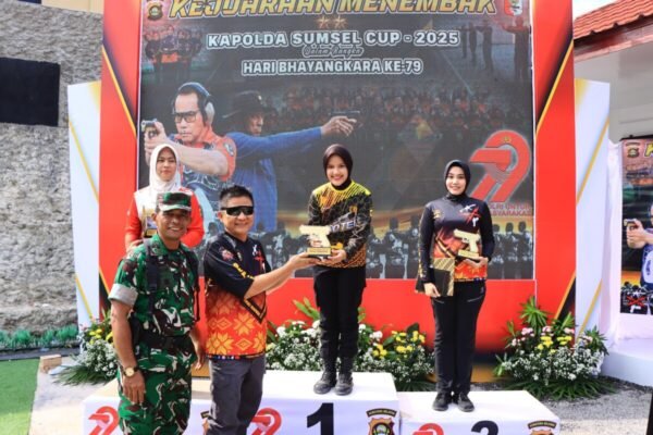 Polres OKU Selatan Raih Juara 1 Putri di Kejuaraan Menembak Kapolda Sumsel Cup 2025 πππ