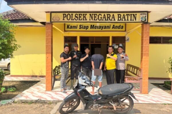 Curi 76 Tandan Sawit, Diduga Pelaku Diringkus Polsek Negara Batin