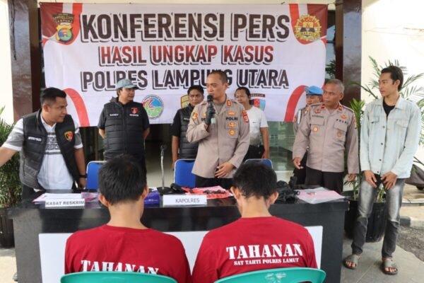 Tuntas, Pelaku Curat Spesialis Pencurian Mobil, Motor dan Bongkar Rumah Berhasil Diringkus Sat Reskrim Polres Lampung Utara