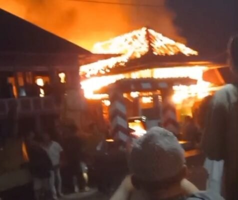 Kerugian Capai Ratusan Juta, Rumah Warga Ulak Rengas Ludes Dilalap Api πππ