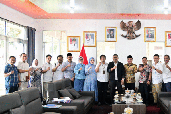 Bahas Kesiapan Swasembada Pangan, Bupati Egi Audiensi Bersama Dirjen Holtikultura, Tenaga Ahli Menteri Kementan dan Bulog Provinsi Lampung