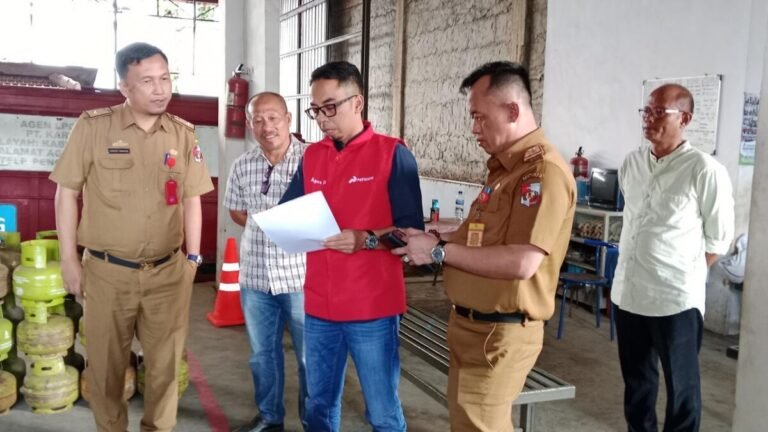 Kadis Perdagangan Lampung Utara Pimpin Monitoring dan Sidak Distribusi Gas 3 Kg Bersubsidi, Pastikan Kuota Cukup dan Penyaluran Tepat Sasaran