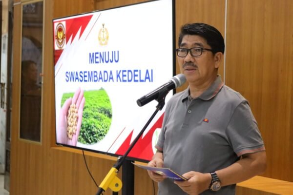 Pemkab Lampung Utara Gelar Pertemuan dan Pemaparan Bersama Tim Percepatan Swasembada Pangan Komoditi Kedelai