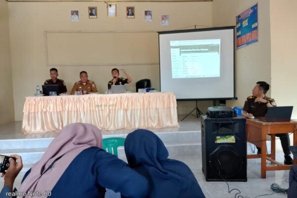 Kajari Way Kanan Gelar Sosialisasi Jaga Desa Di Kecamatan Negeri Agung