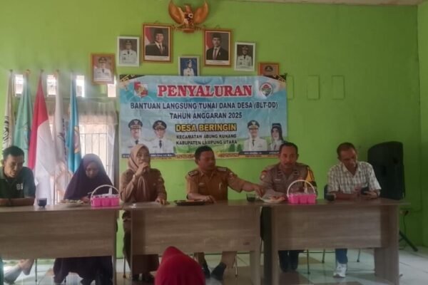 Desa Beringin Salurkan BLT Dana Desa kepada 11 KPM