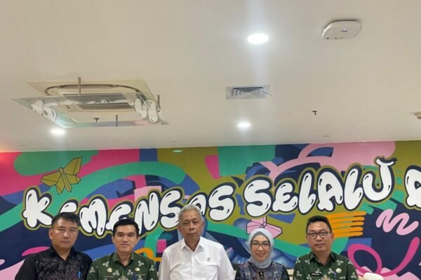Pemkab Way Kanan adakan Audensi Bersama Kemensos RI
