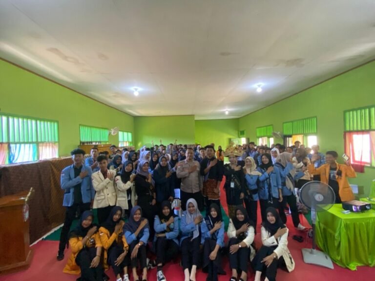 Police Goes To School, Polsek Negeri Besar Edukasi Pelajar Bijak Bermedia Sosial di SMAN 02