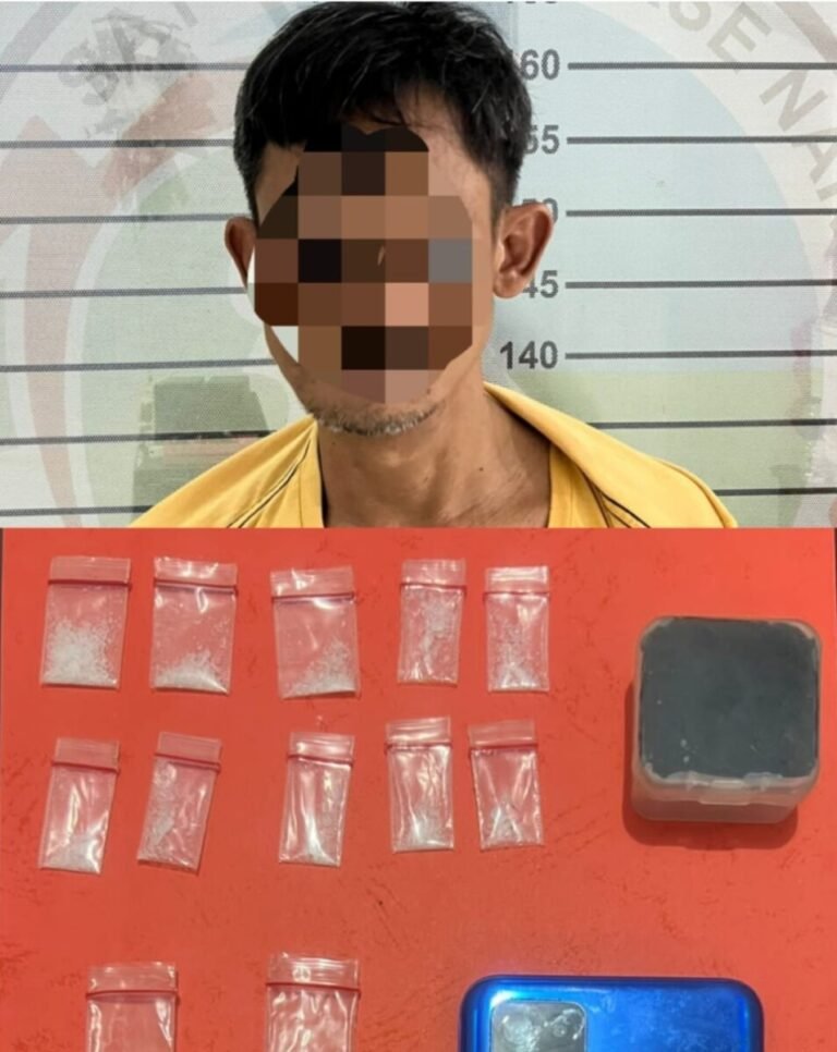 Pengedar Sabu Diringkus Tim Opsnal Sat Narkoba Polres Lampung Utara