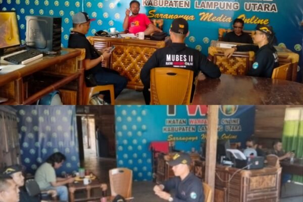 PD IWO Lampung Utara Gelar Rapat Persiapan HUT ke-8 dan HUT Nasional IWO ke-13