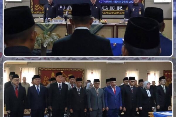 Bupati Dr. Ir. H. Hamartoni Ahadis, M.Si. Lantik 17 Pejabat Pimpinan Tinggi Pratama Pemkab Lampung Utara