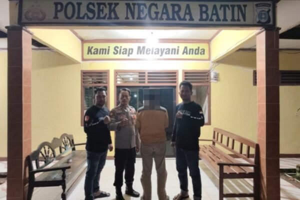 Polsek Negara Batin Ringkus Diduga Pelaku Curi Bibit Kelapa Sawit di Jalan HTI REG 44