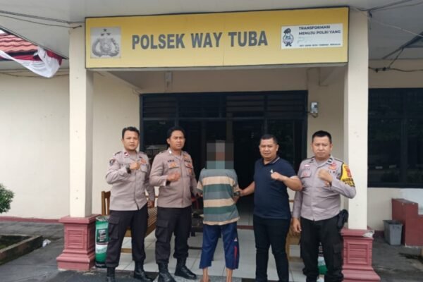 Polsek Way Tuba Bekuk Ayah Tiri Setubuhi Putrinya Berkali kali