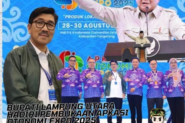 Bupati Lampung Utara Hadiri Pembukaan Apkasi Otonomi Expo 2025