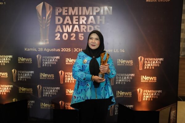 Pemimpin Daerah Awards 2025 oleh iNews TV bertempat di Jakarta Concert Hall, Gedung iNews Tower MNC Center Jakarta pada Kamis, (28/08/2025).