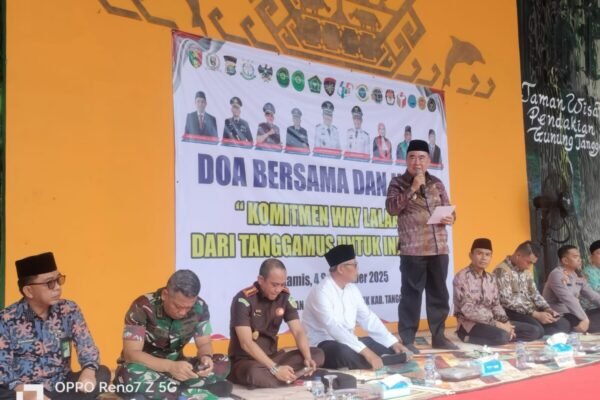 Doa Bersama dan Ikrar Damai Wujudkan Tanggamus yang Aman
