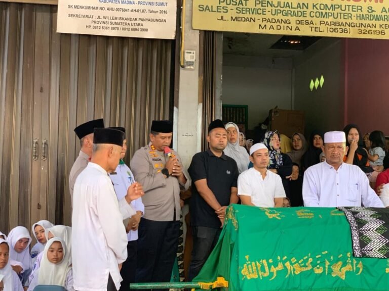 Kapolres Madina Pastikan Langkah Hukum Transparan, Sampaikan Duka Mendalam untuk Korban