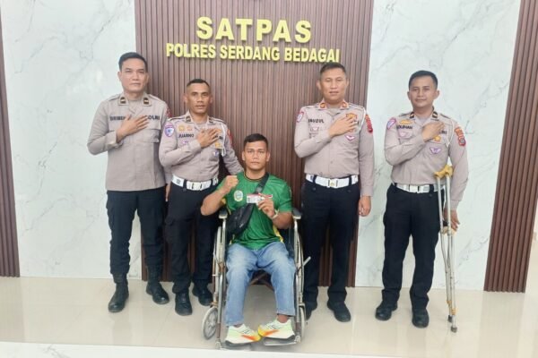 Satlantas Polres Sergai Hadirkan Layanan SIM Inklusif bagi Difabel
