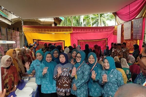 Ketua TP PKK Provinsi Lampung Kunjungi Pekon Kacapura, Serahkan Bantuan untuk Warga