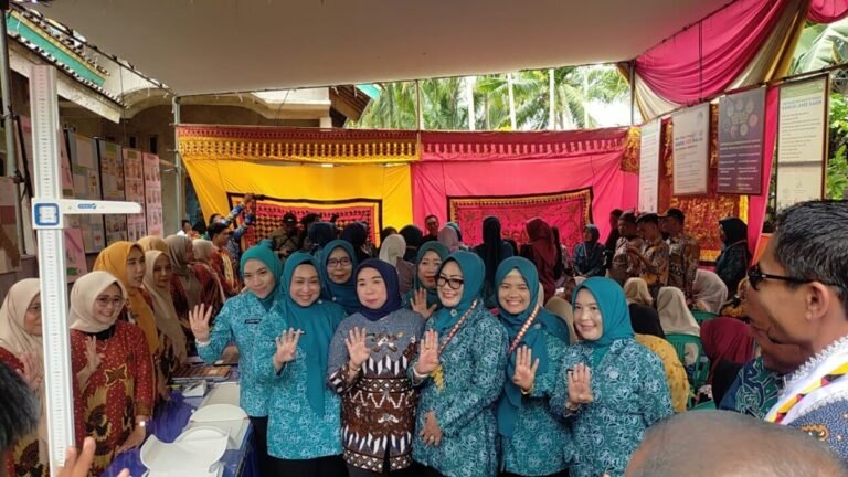 Ketua TP PKK Provinsi Lampung Kunjungi Pekon Kacapura, Serahkan Bantuan untuk Warga