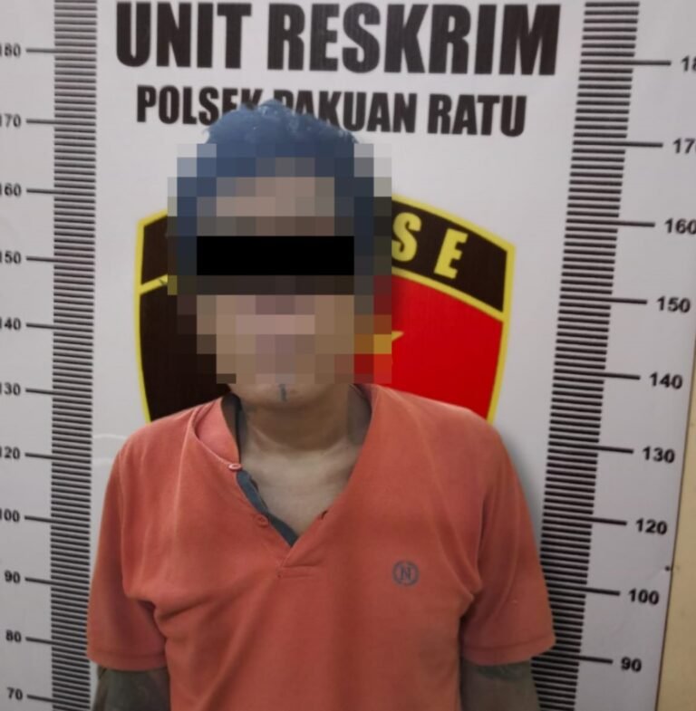 Polsek Pakuan Ratu Ringkus Diduga Pelaku Curat Ranmor di Tempat Karoke Bintang