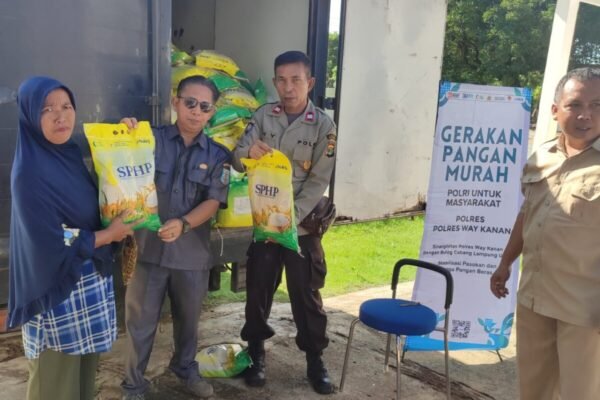 Polri Untuk Masyarakat, Satbinmas Polres Way Kanan Gelar GPM di Kampung Negeri Batin