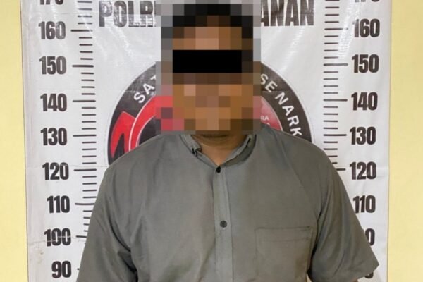 Polres Way Kanan Amankan Pemuda Diduga Penyalahgunaan Narkotika Jenis Sabu di Gisting Jaya