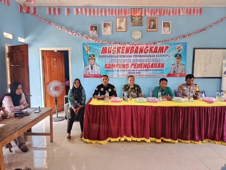 Kampung Penengahan Gelar Musrenbangkam