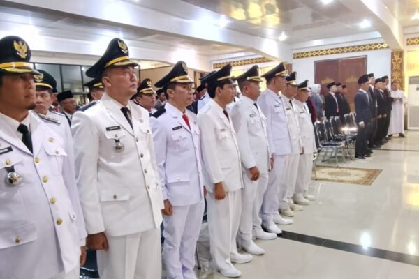 Wakil Bupati Lampung Utara Lantik 122 Pejabat Eselon