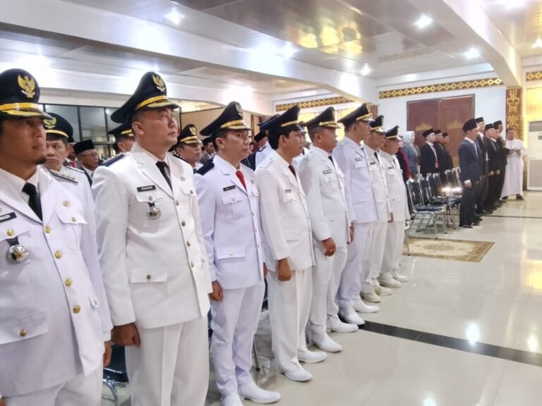 Wakil Bupati Lampung Utara Lantik 122 Pejabat Eselon