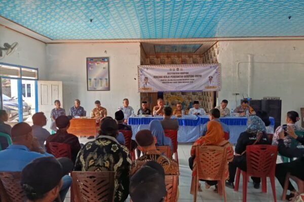 Tampung Usulan Masyarakat, Kampung Tanjung Rejo Gelar Musrenbangkamp
