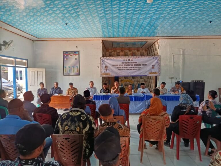 Tampung Usulan Masyarakat, Kampung Tanjung Rejo Gelar Musrenbangkamp