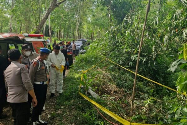 Geger Penemuan Mayat Pria di Sungai Kebagusan, Polsek Gedong Tataan Bergerak Cepat Lakukan Penyelidikan
